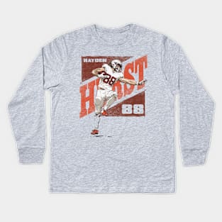 Hayden Hurst Cincinnati Highlight Kids Long Sleeve T-Shirt